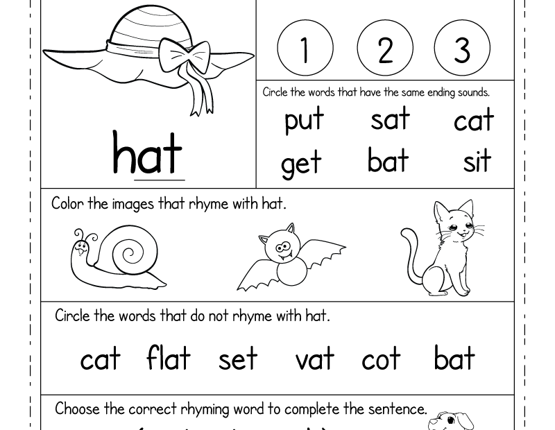Phonics Worksheet Free Printable Digital U0026 PDF