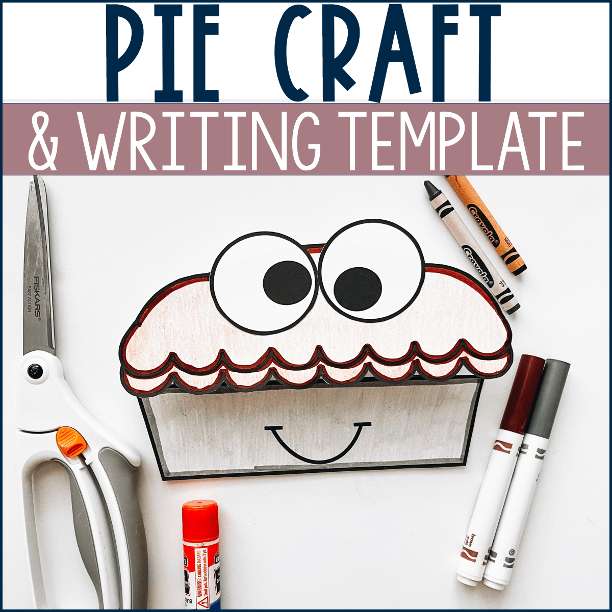 Pie Craft U0026 Writing Template Stephanie Nash A Touch Of Class