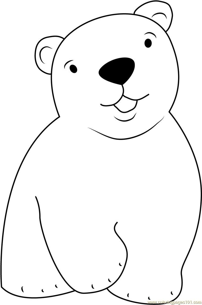 Polar Bear Coloring Pages Ultimate Polar Bears Color Cute Little Bear Coloring Page Free The Entitlementtrap