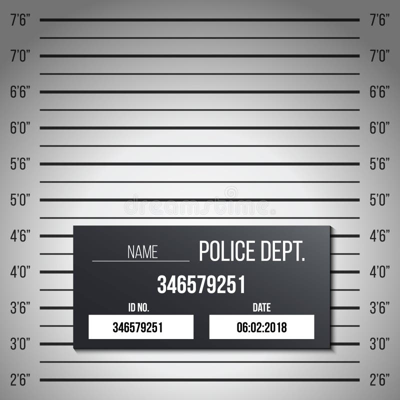 Police Mugshot Template Stock Illustrations 188 Police Mugshot Template Stock Illustrations Vectors U0026 Clipart Dreamstime