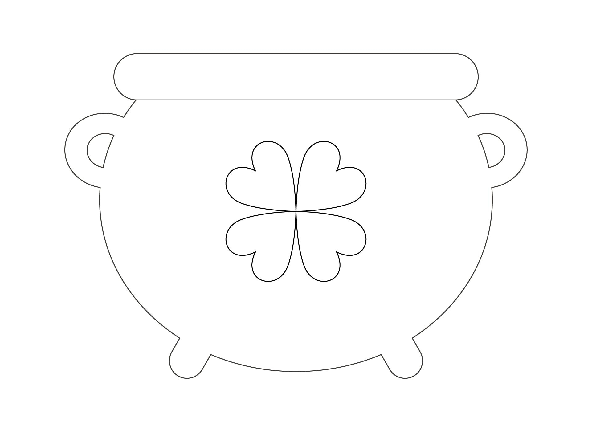 Pot Of Gold 10 Free PDF Printables Printablee
