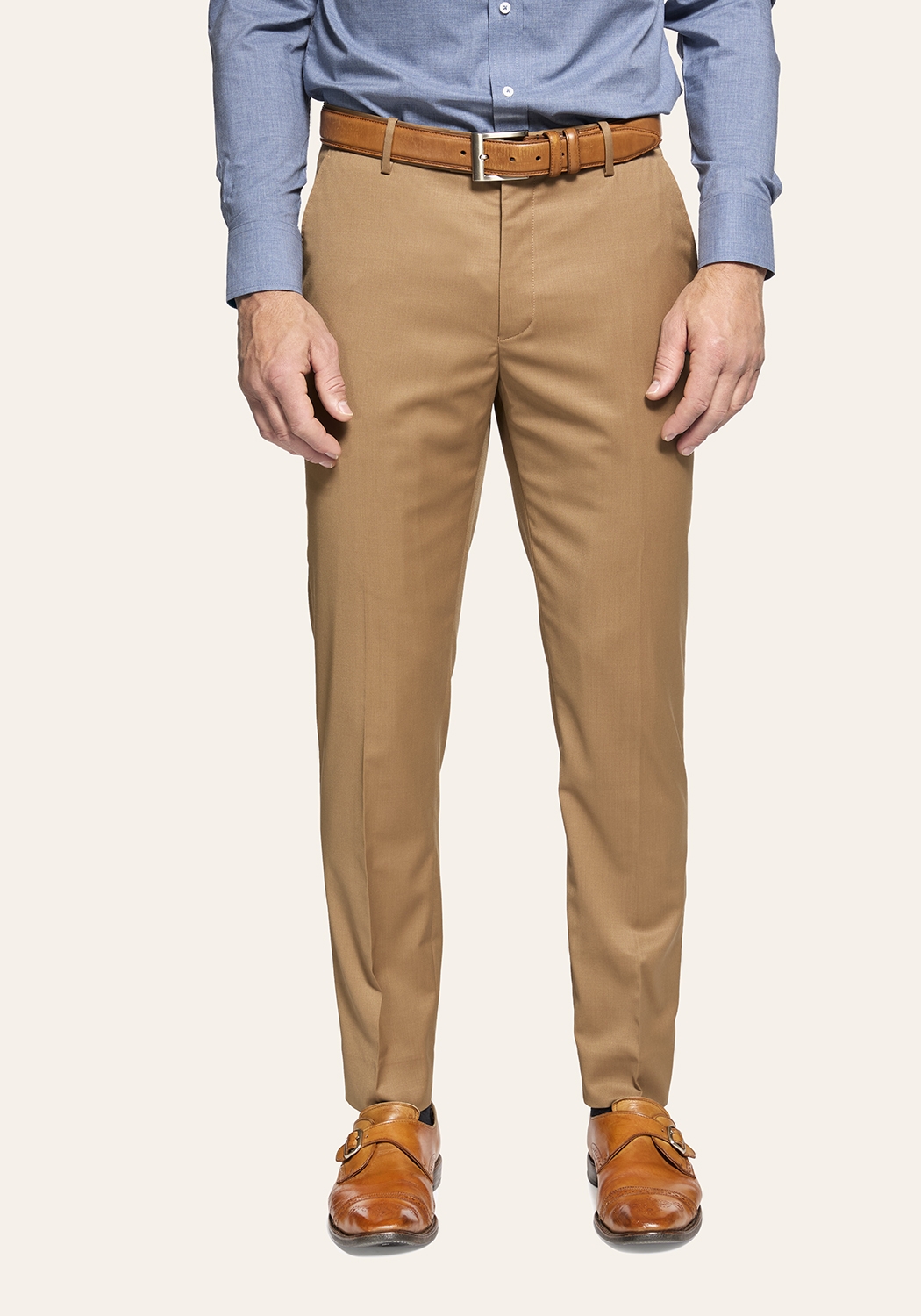 Premium Stretch Tan Trouser