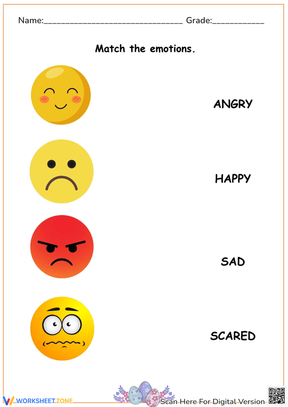 Preschool Emotions Worksheets 2025