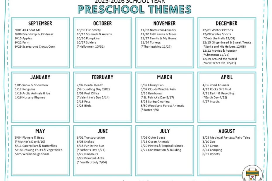 Preschool Lesson Plans Pre K Printable Fun