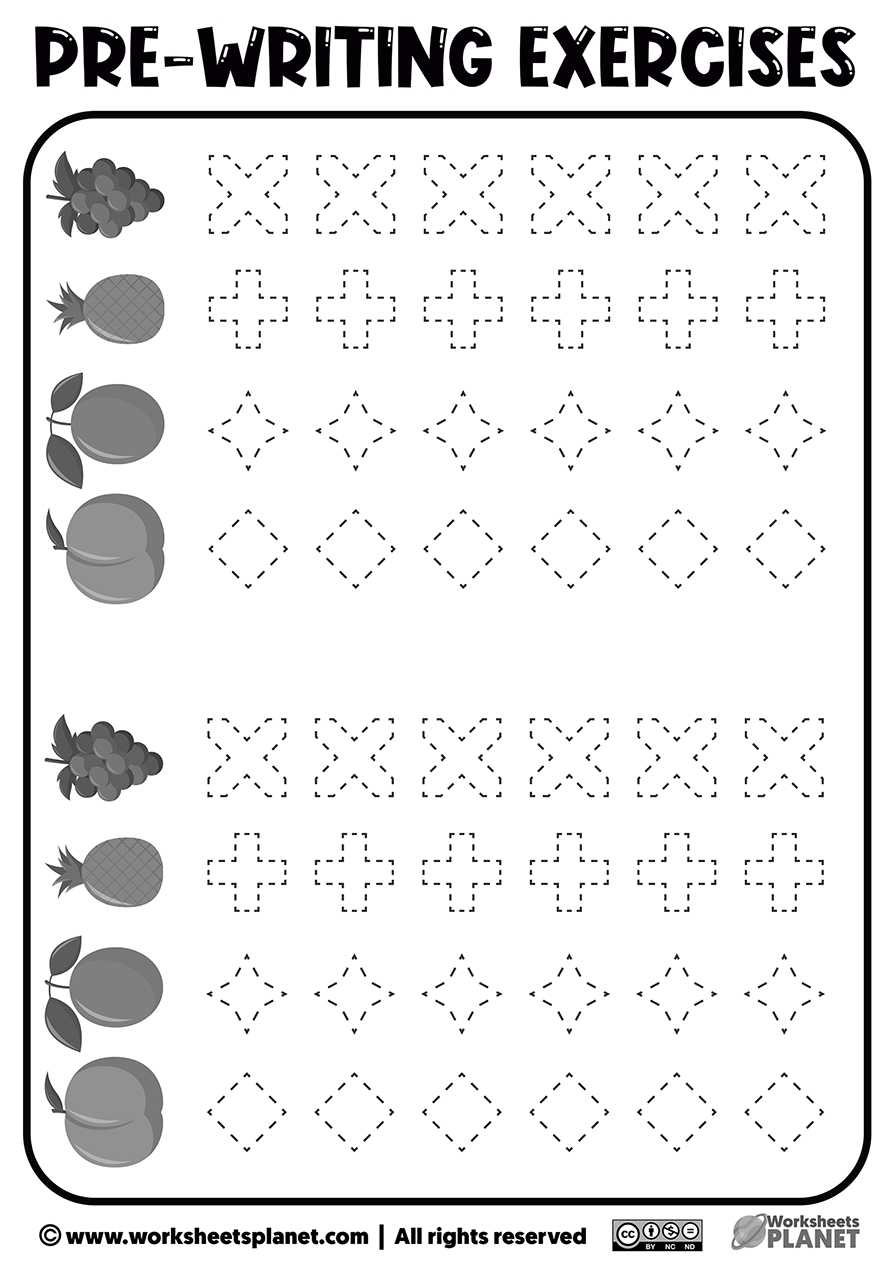 Preschool Pre Writing Activities