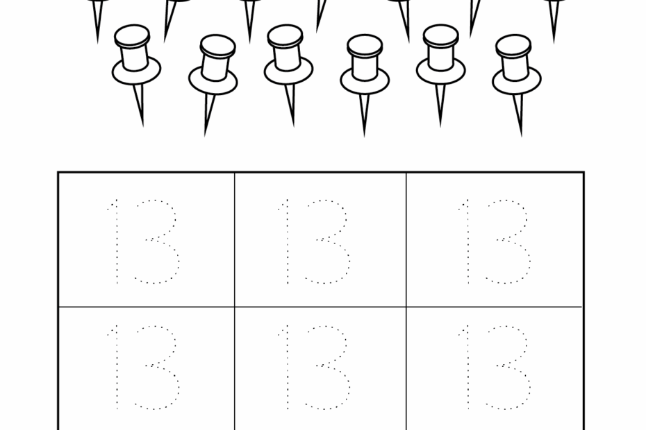 Print The Number 13 thirteen K5 Learning Worksheets Library