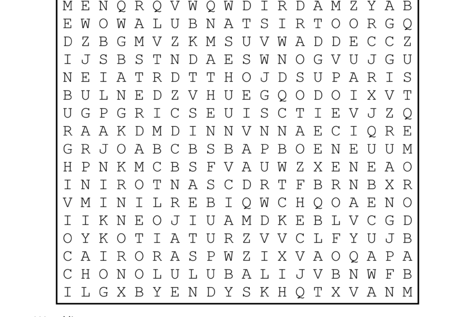 Printable Adult Word Search Puzzles Word Find Free Printables