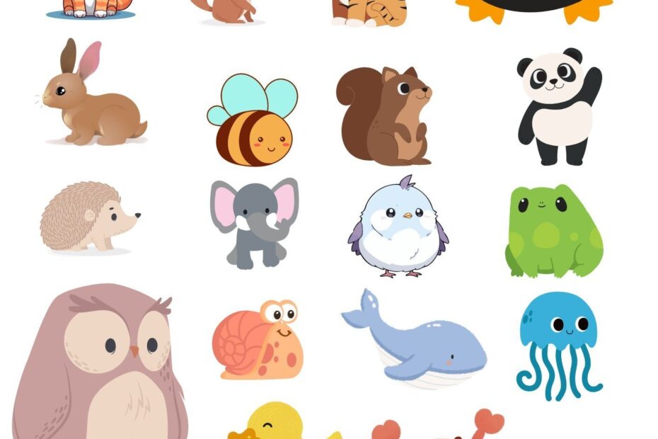 Printable Animal Stickers By Rosaliegonzales Raket PH