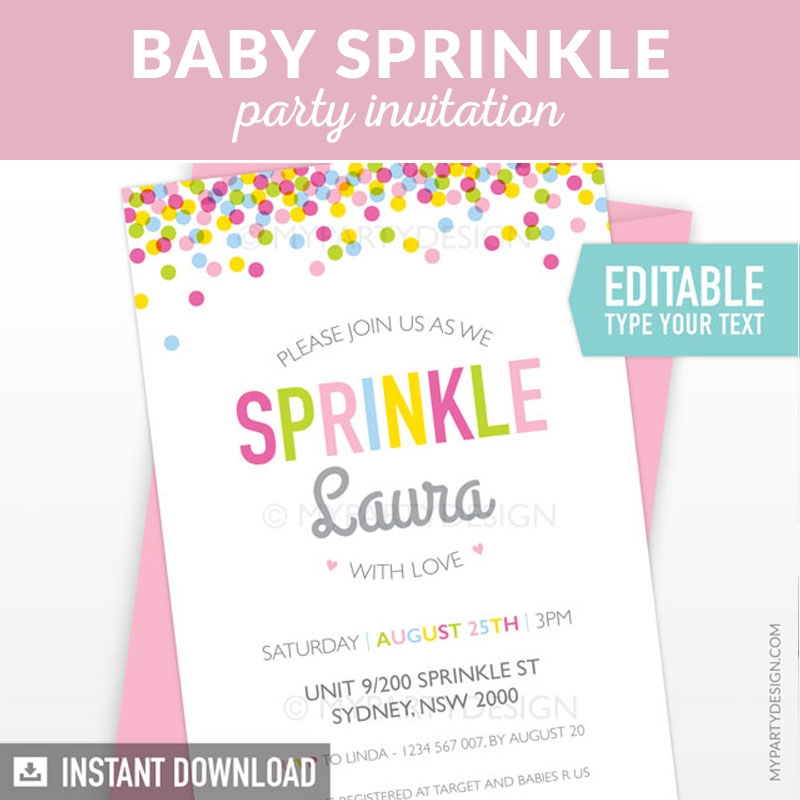 printable baby shower invitations