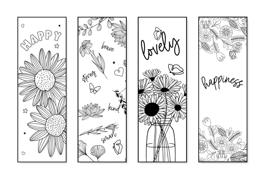 Printable Bookmarks To Color 120 For Adults U0026 Kids World Of Printables