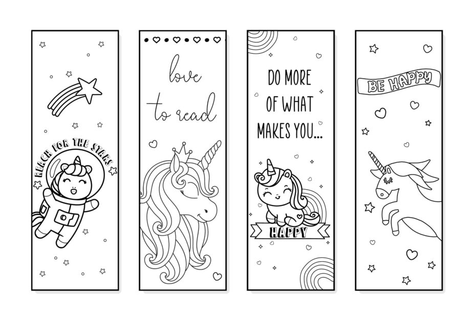 Printable Bookmarks To Color 120 For Adults U0026 Kids World Of Printables
