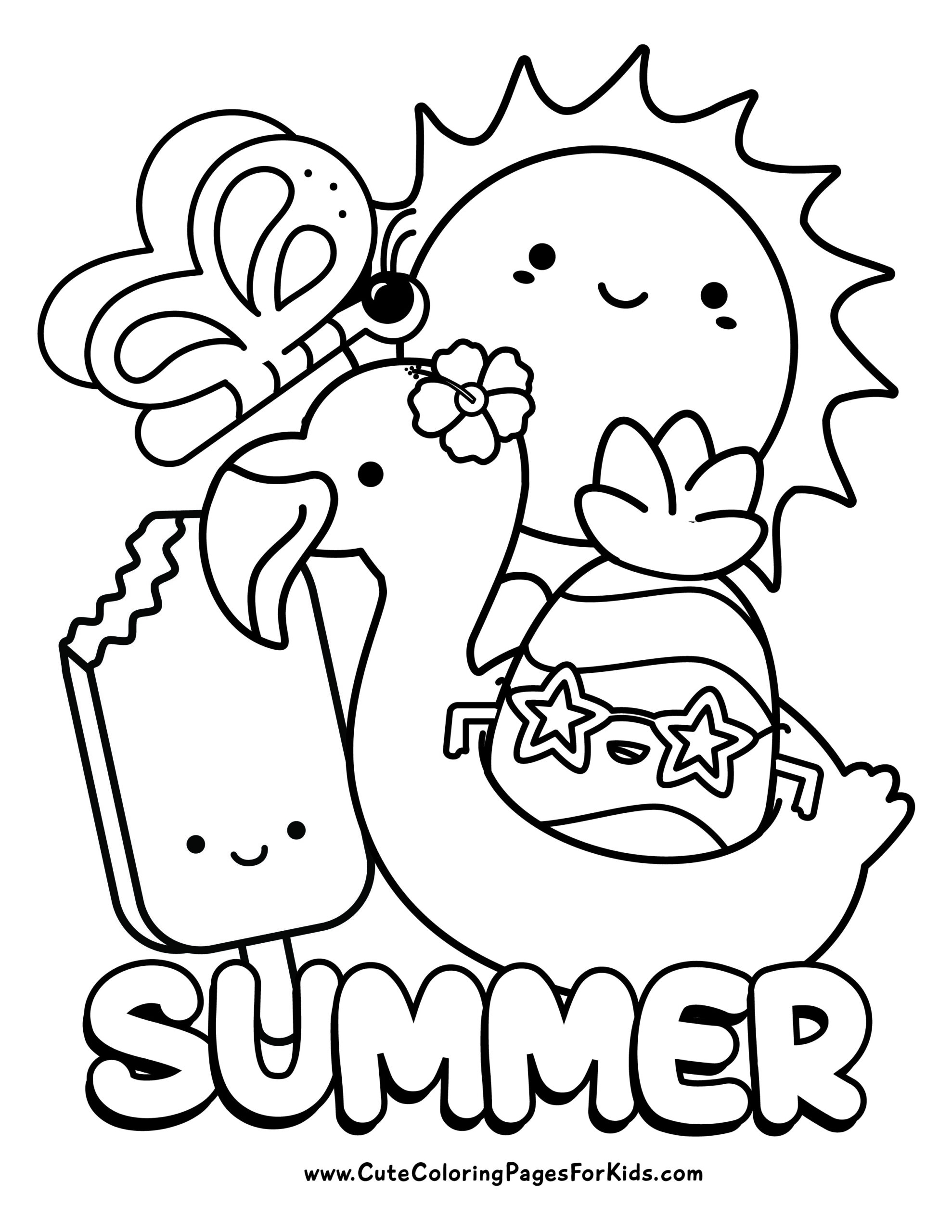 easy coloring pictures