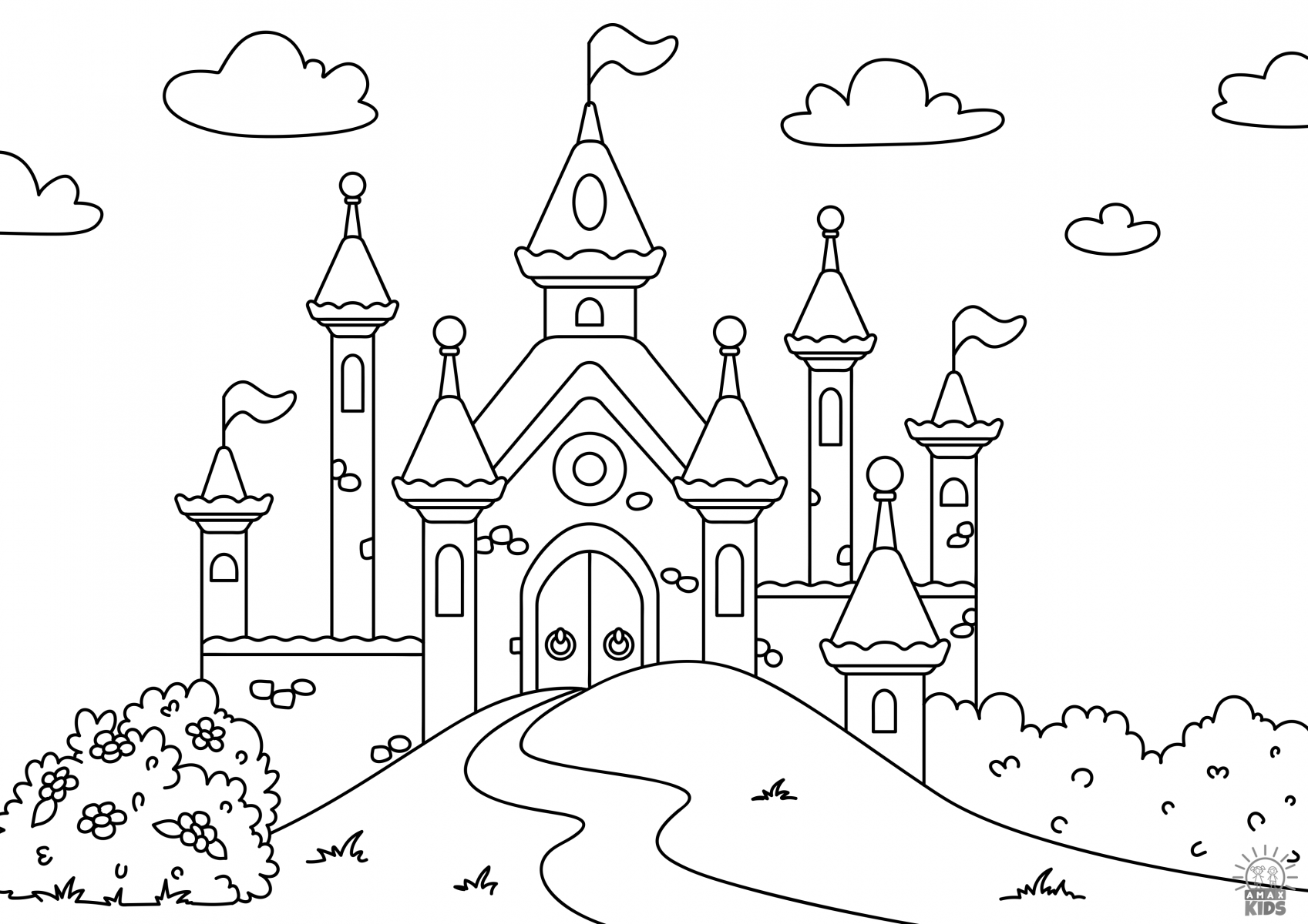 printable color pages for girls