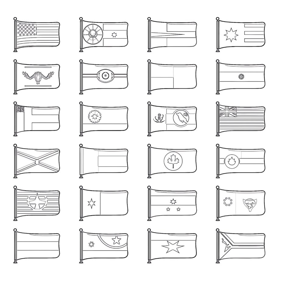 Printable Country Flags Coloring Pages Coloring Pages Mimi Panda