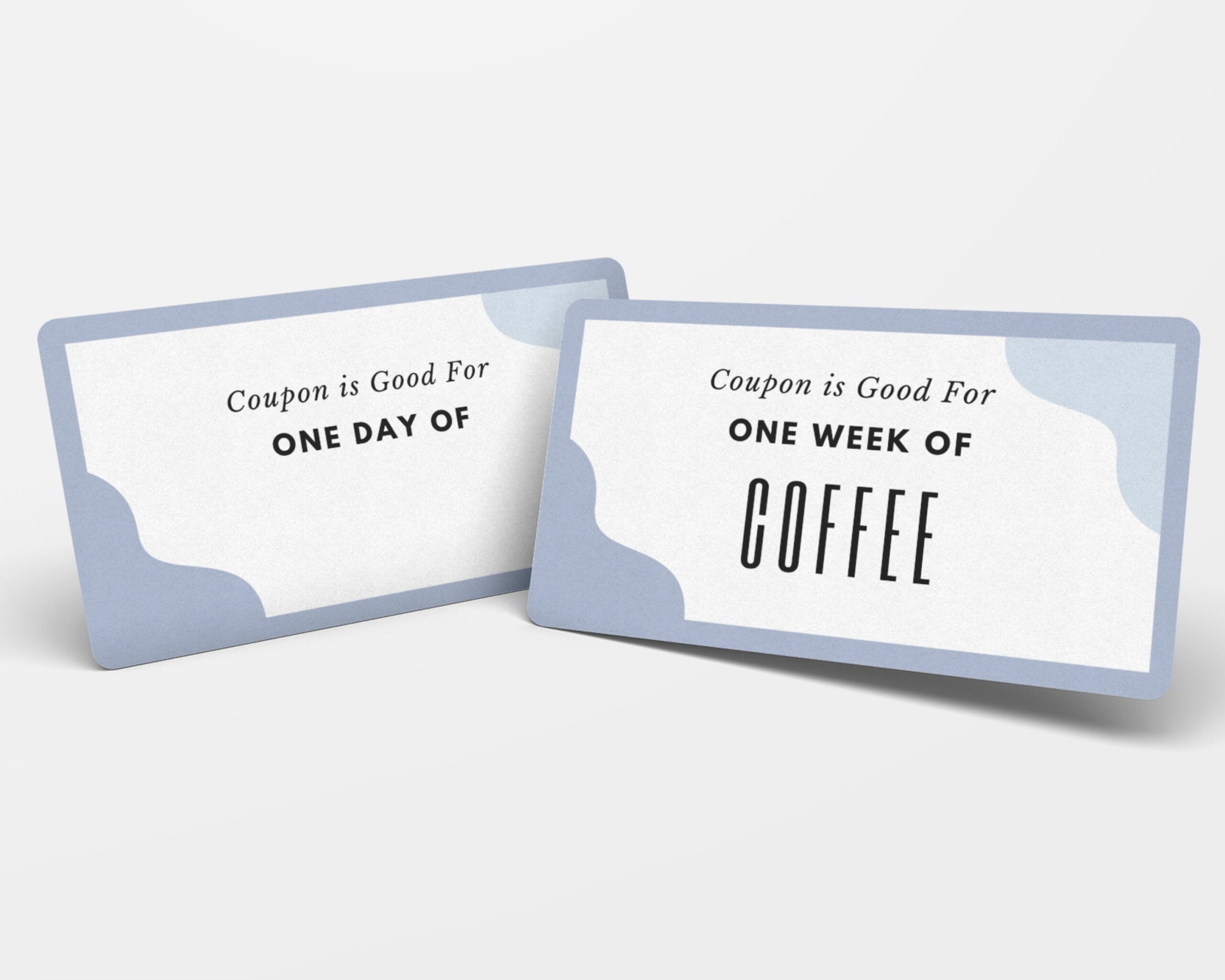 Printable Coupon Book Custom Gift For Coworker Employee 