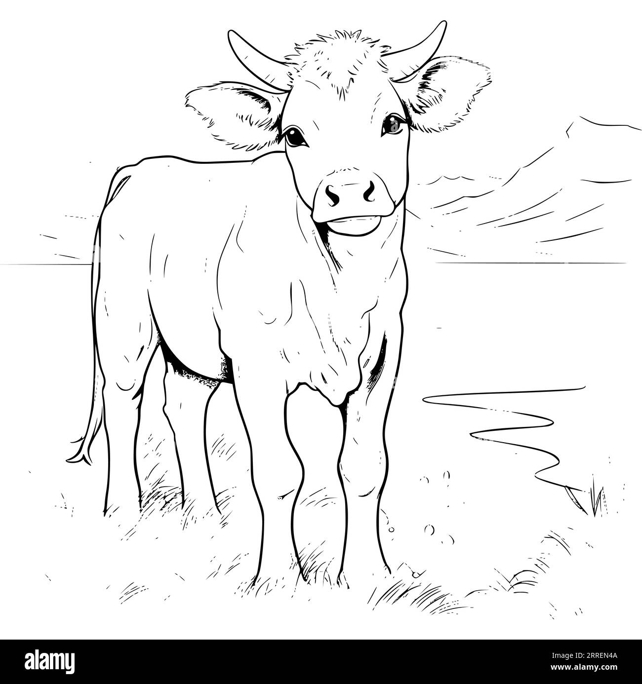 cow printable