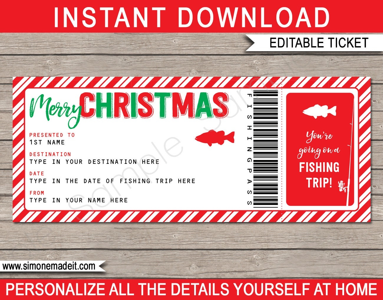 free printable fishing gift certificate template