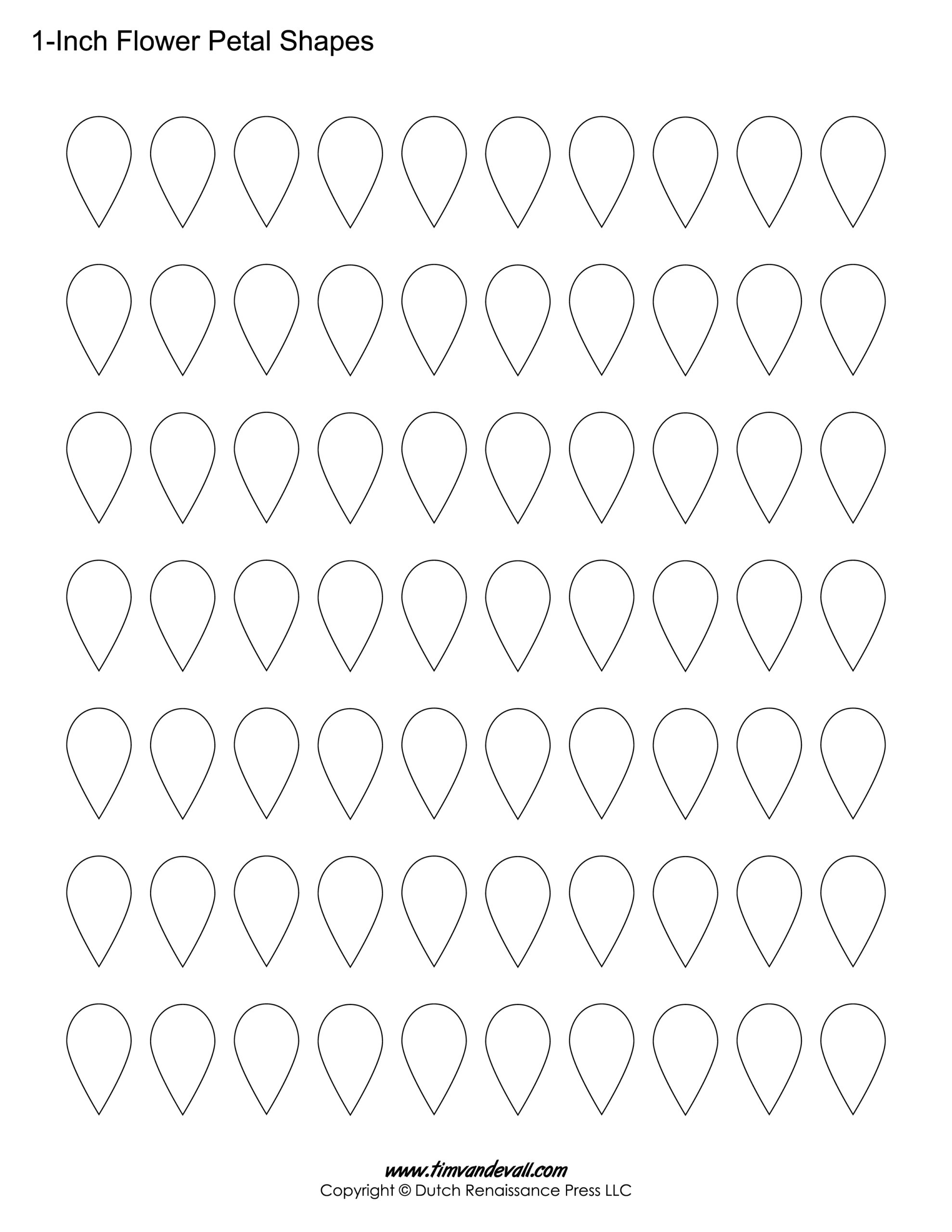 flower templates printable