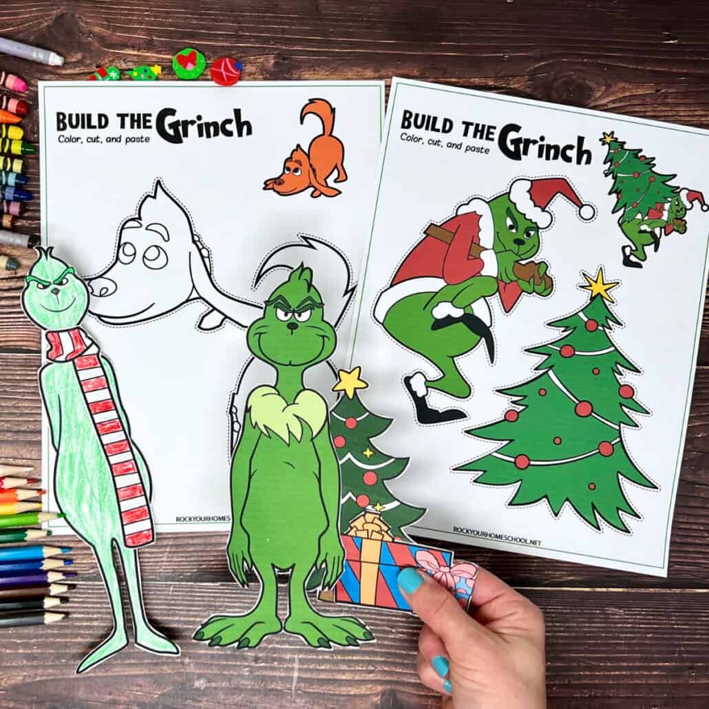Printable Grinch Christmas Crafts How To Make U0026 Enjoy 16 Free 