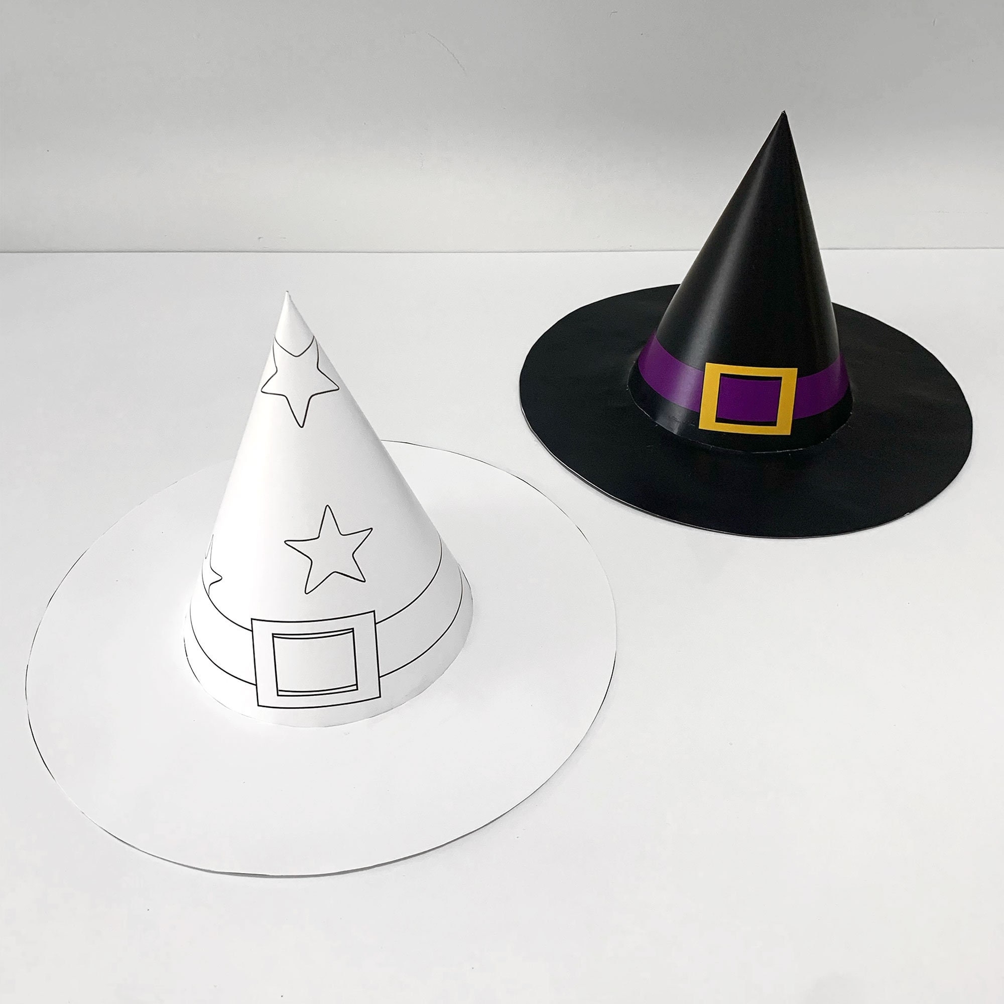 printable witch hat template
