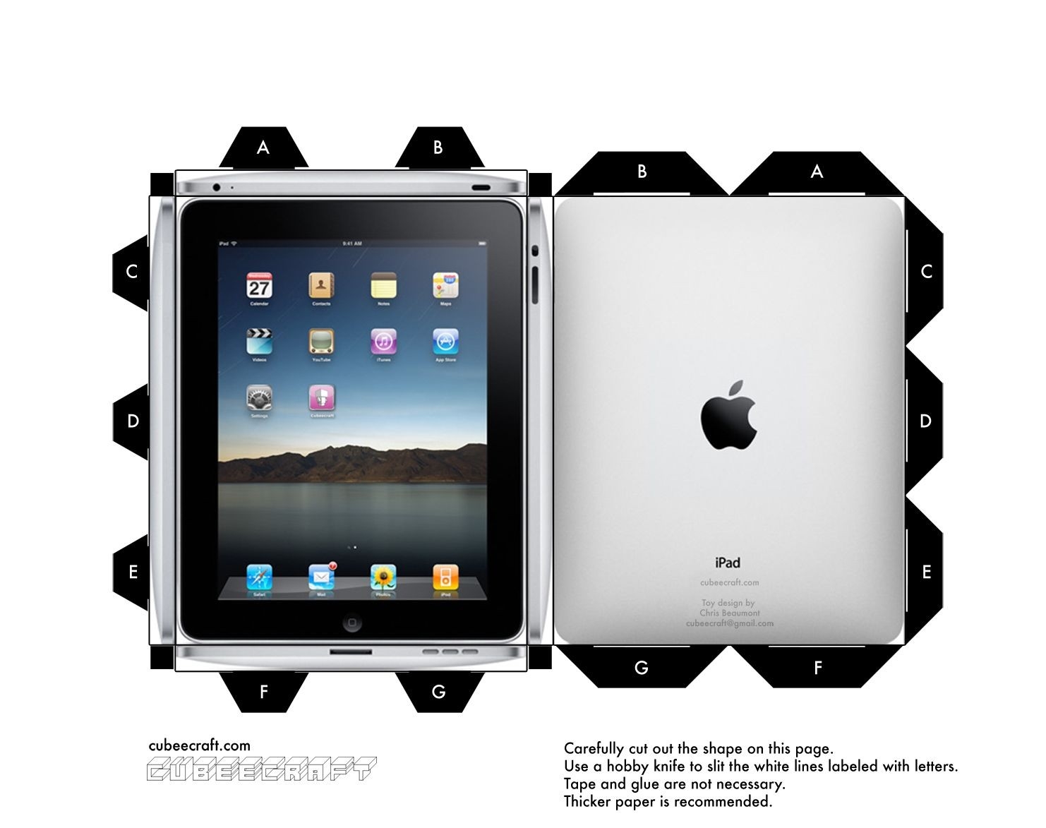 ipad printable