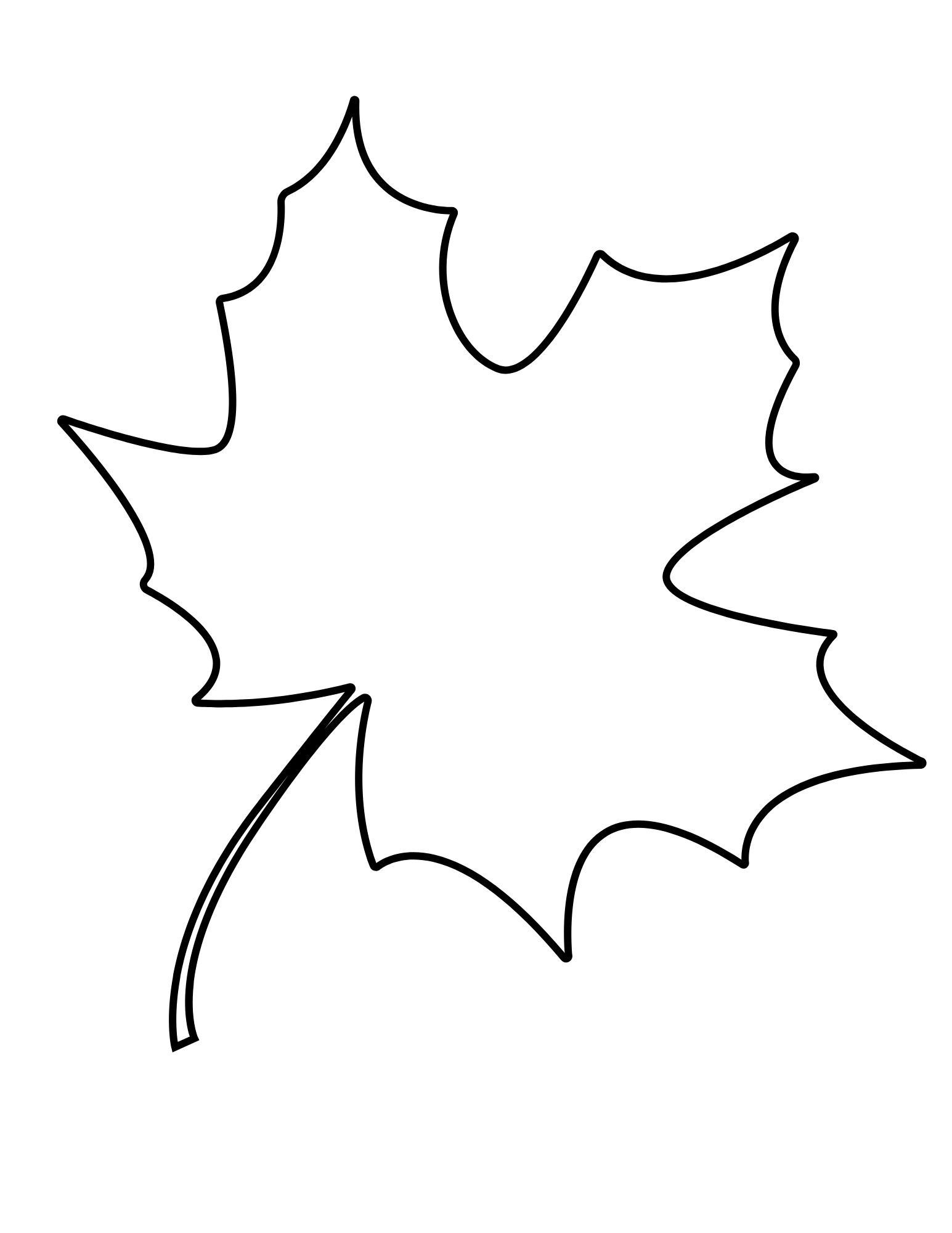 free printable leaf patterns