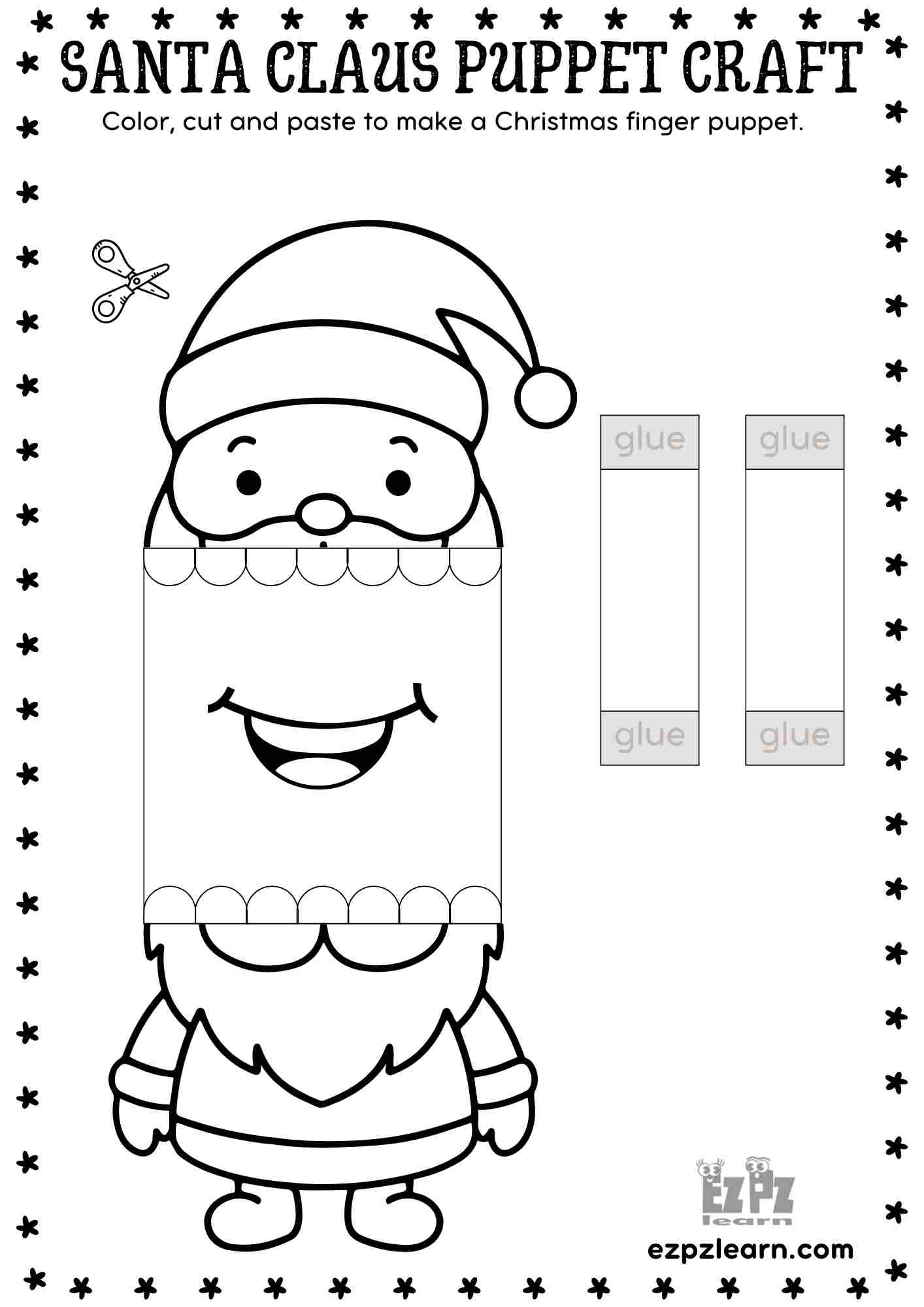 santa printable paper