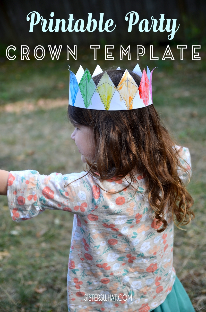 free printable crown template