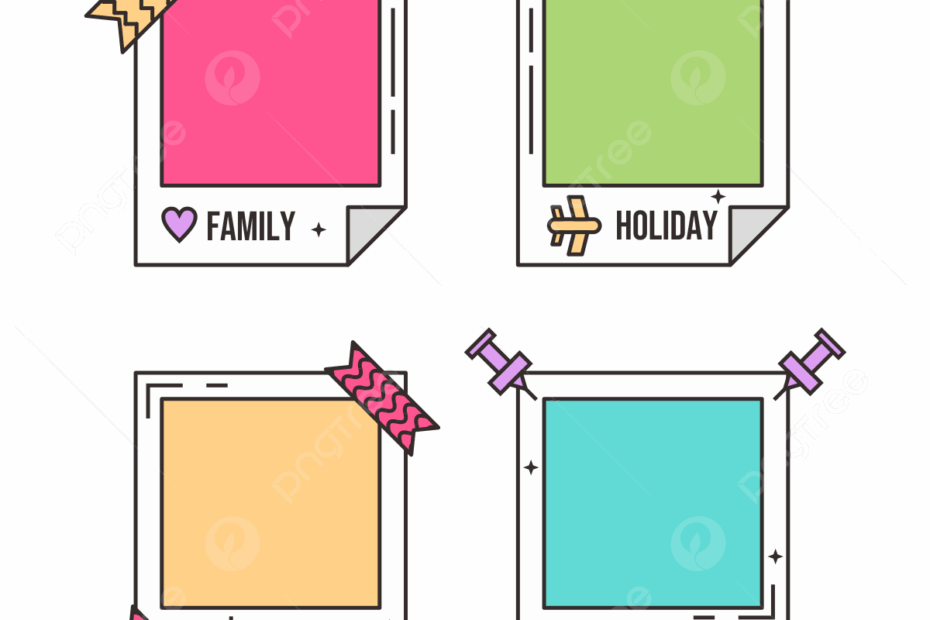 Printable Polaroid PNG Transparent Images Free Download Vector Files Pngtree