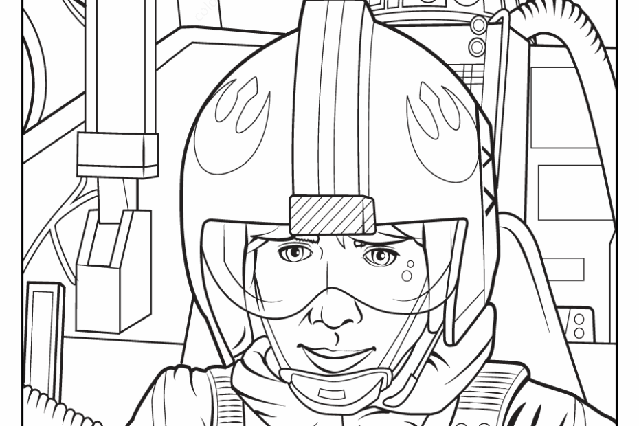 Printable Star Wars Luke Skywalker Coloring Pages