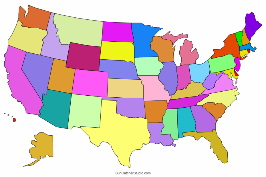Printable US Maps With States USA United States America Free Printables Monograms Design Tools Patterns U0026 DIY Projects