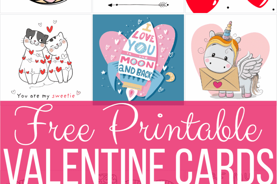 Printable Valentine Cards For Kids