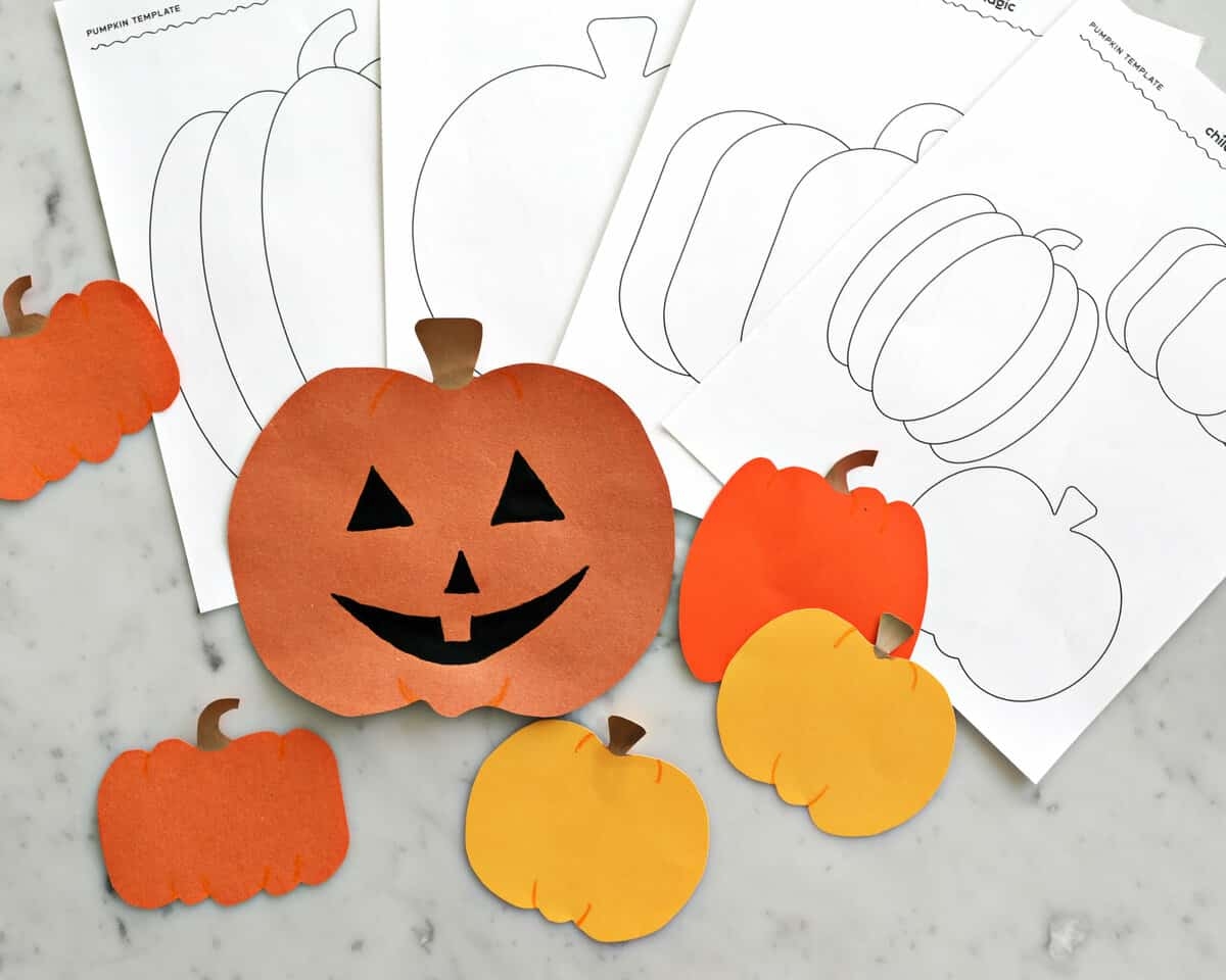 pumpkin template free printable