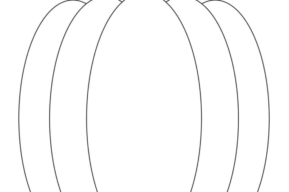 Pumpkin Outline Childhood Magic