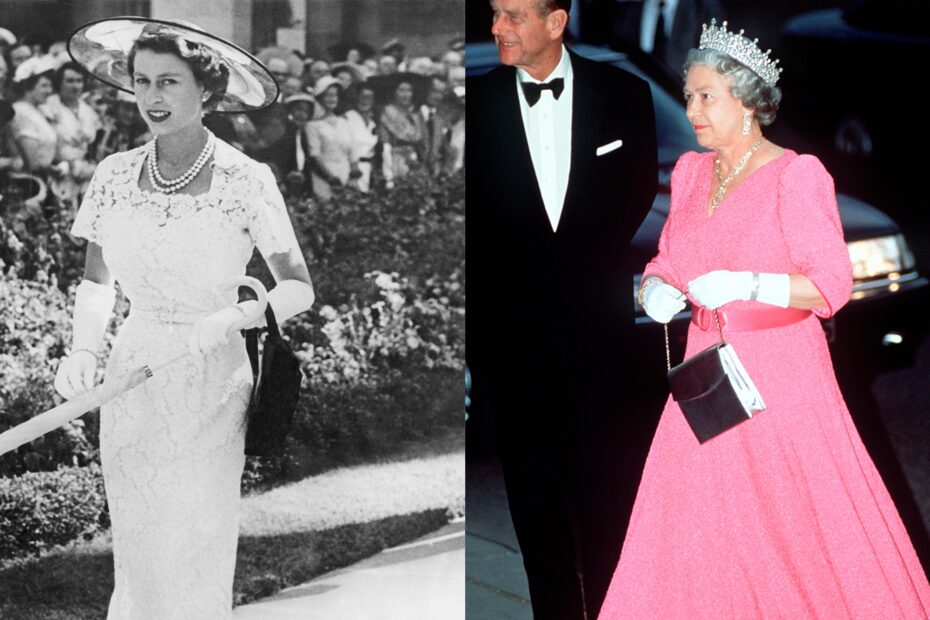 Queen Elizabeth s Most Iconic Fashion Moments Marie Claire