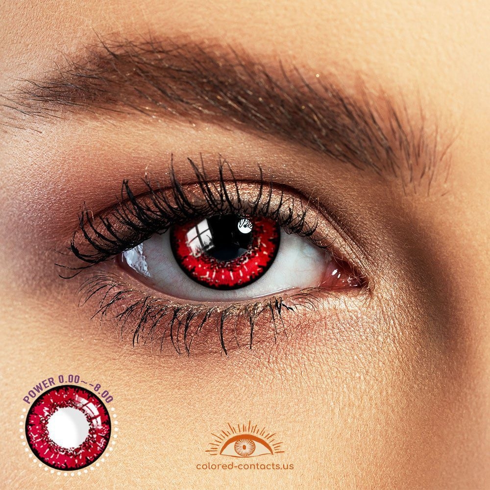 anime eyes brown colored
