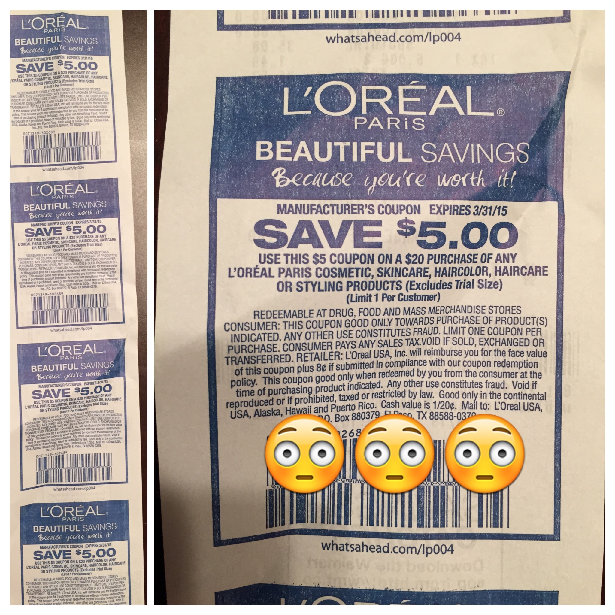 Rare 5 Off 20 L Oreal Purchase Coupon From Walmart Simple Coupon Deals