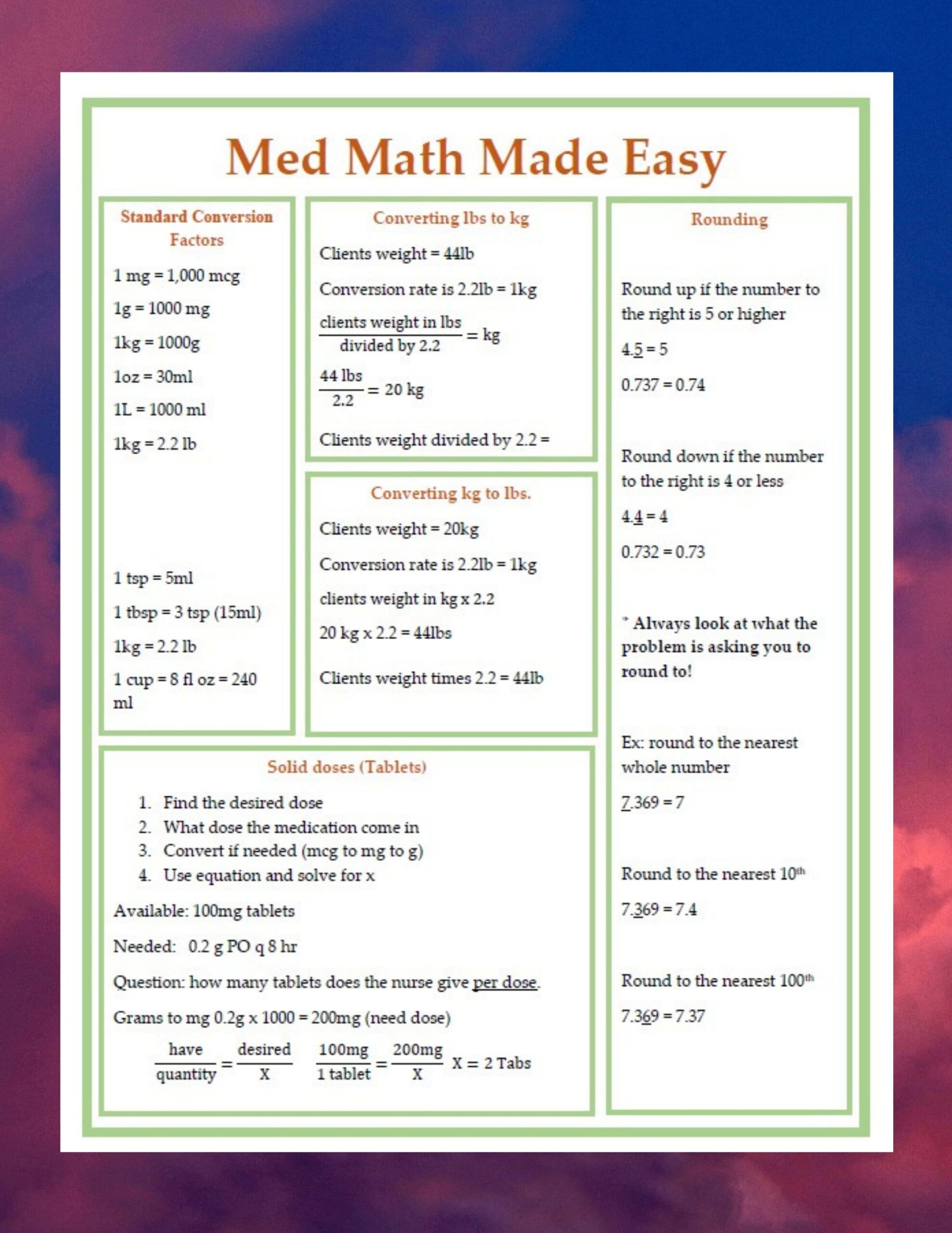 med math practice worksheets with answers pdf
