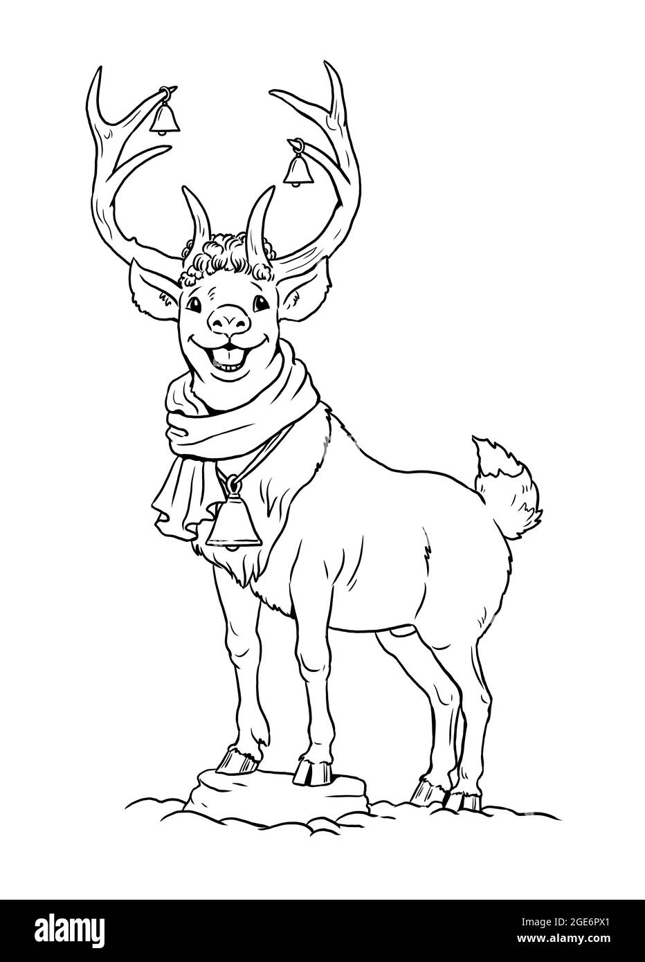 rudolph the red nosed reindeer pictures to color