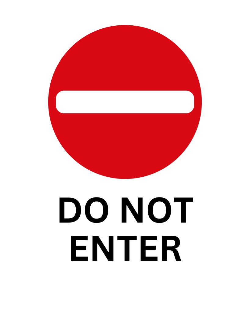 free printable safety signs templates