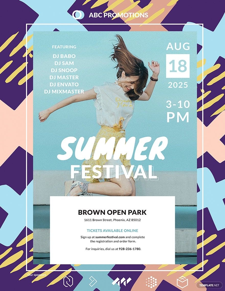 Sample Event Poster Template In Illustrator Pages PSD Download Template