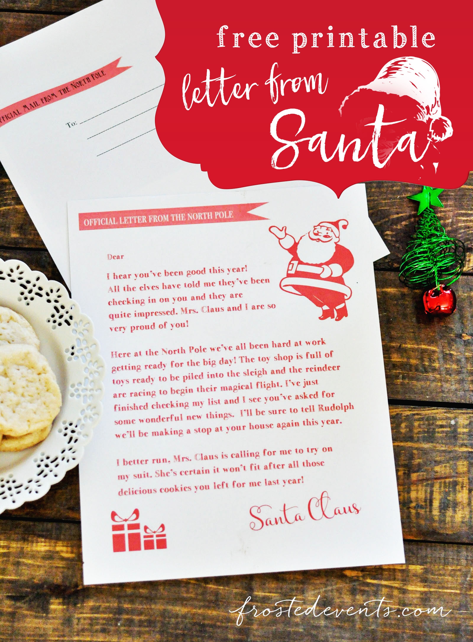 Santa Claus Letters Free Cheap