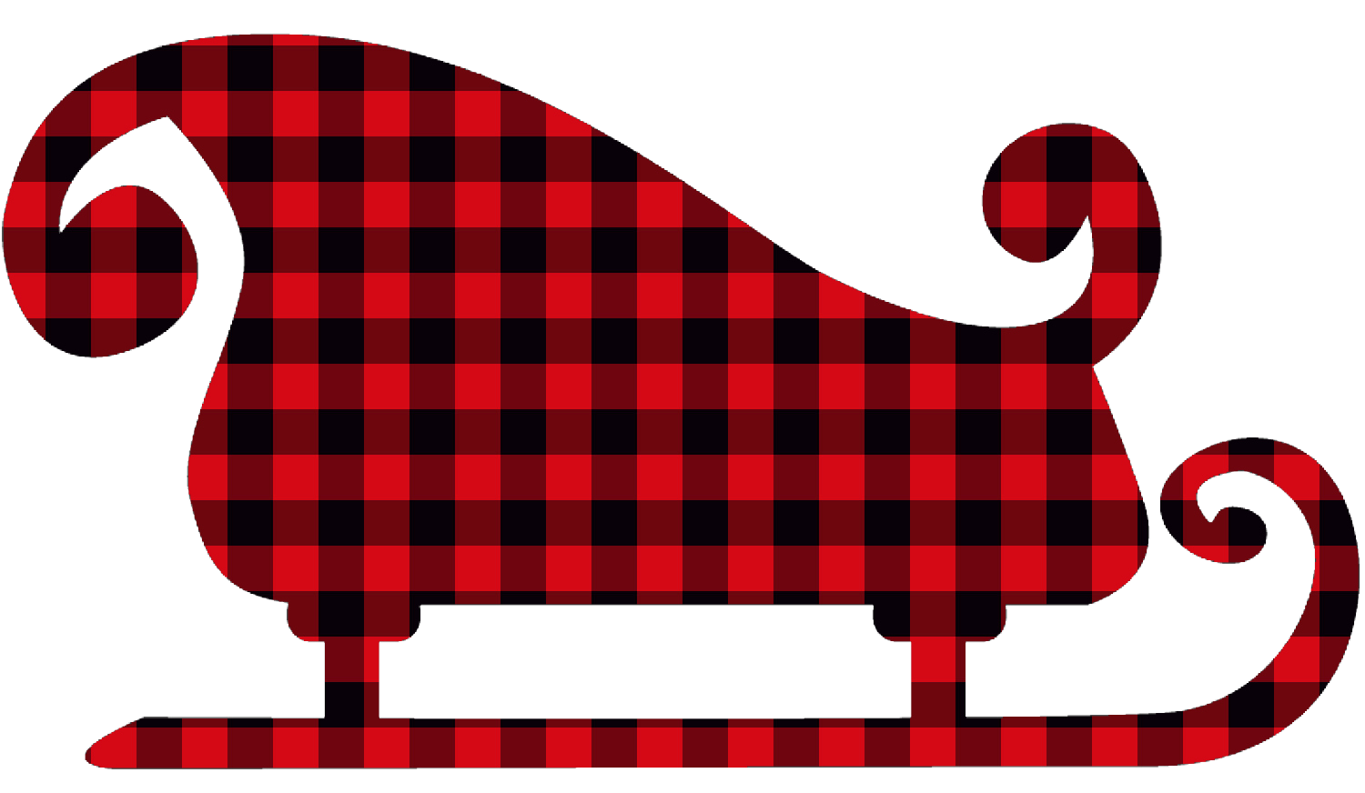 printable sleigh template