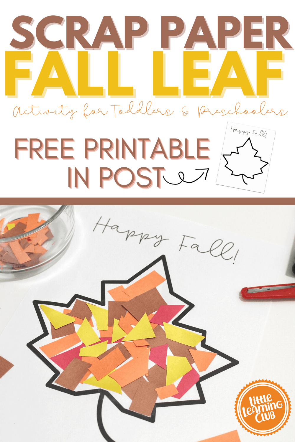 fall leaves printables