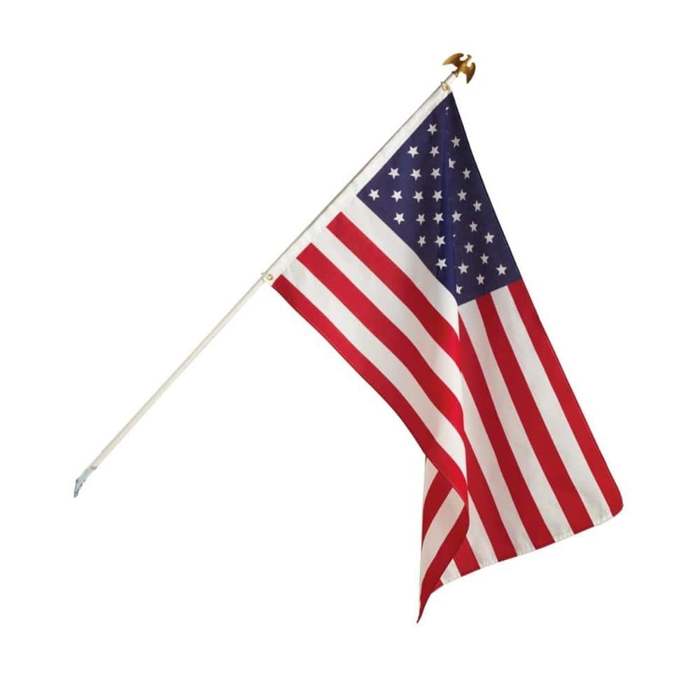 Seasonal Designs 3 Ft X 5 Ft U S Flag Kit US200 The Home Depot