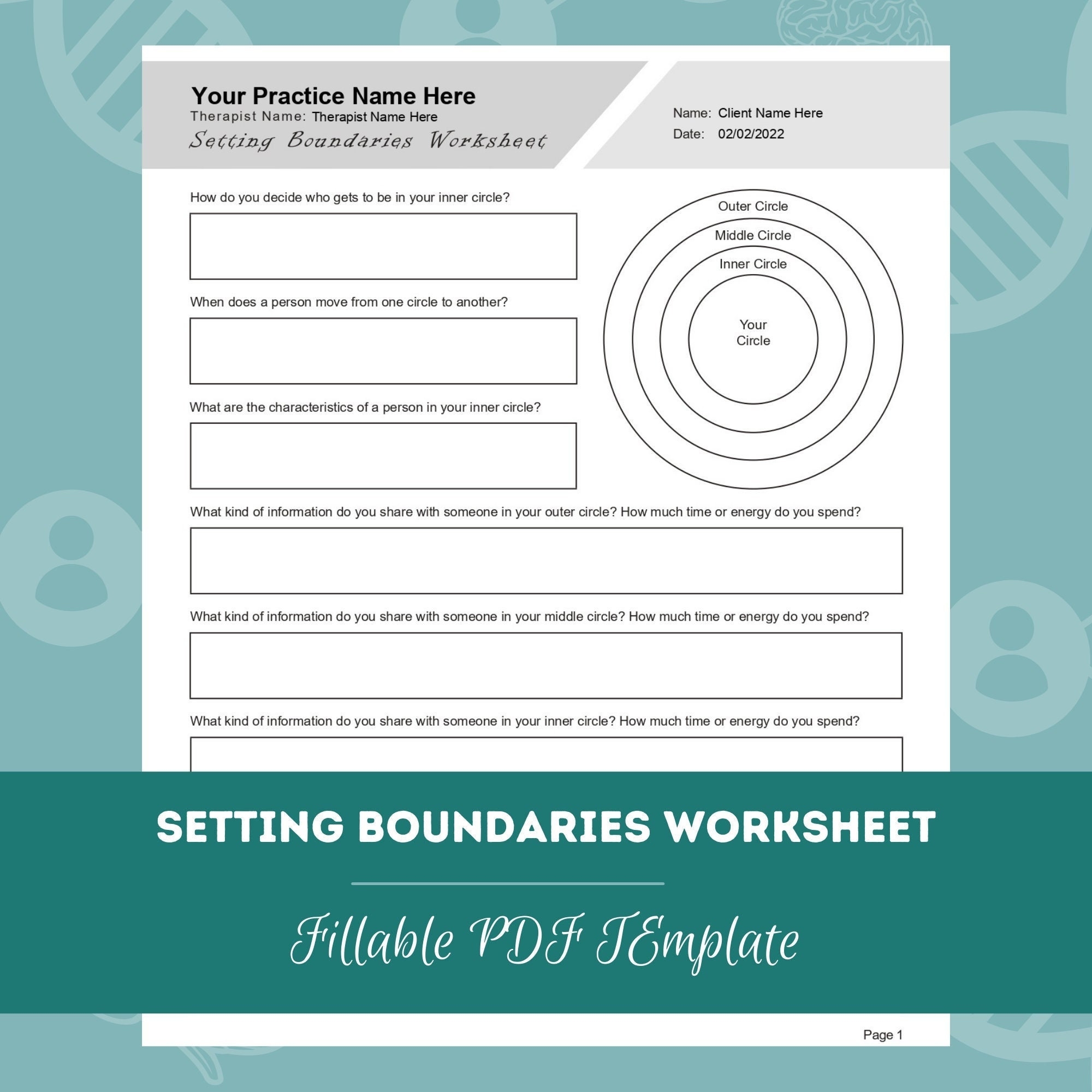 boundaries worksheet pdf