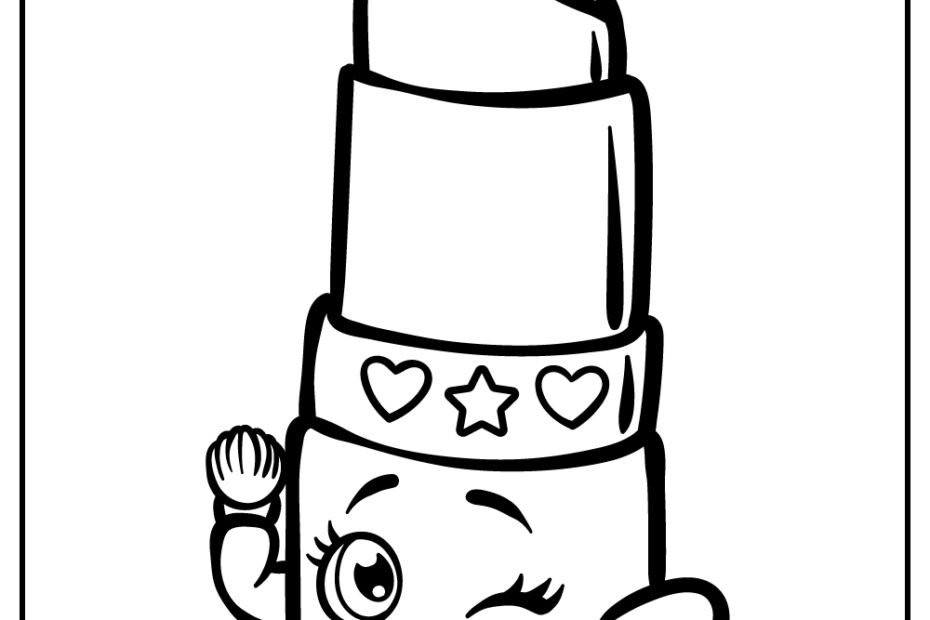 Shopkins Coloring Pages 45 Free Printables