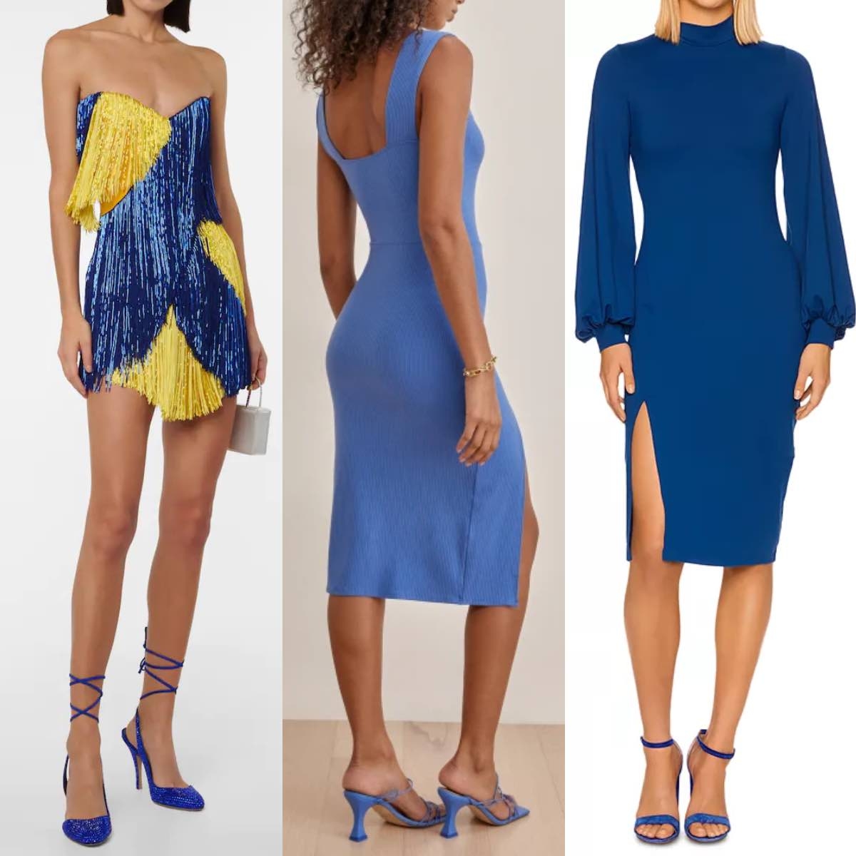 Showing You What Color Shoes For Blue Dresses U0026 Royal Blue Dresses Look Fab 