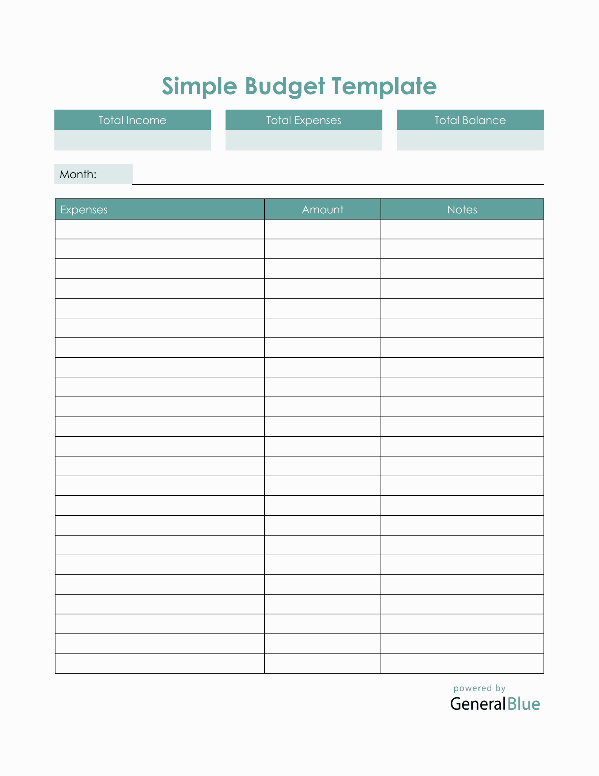 pdf budget worksheet