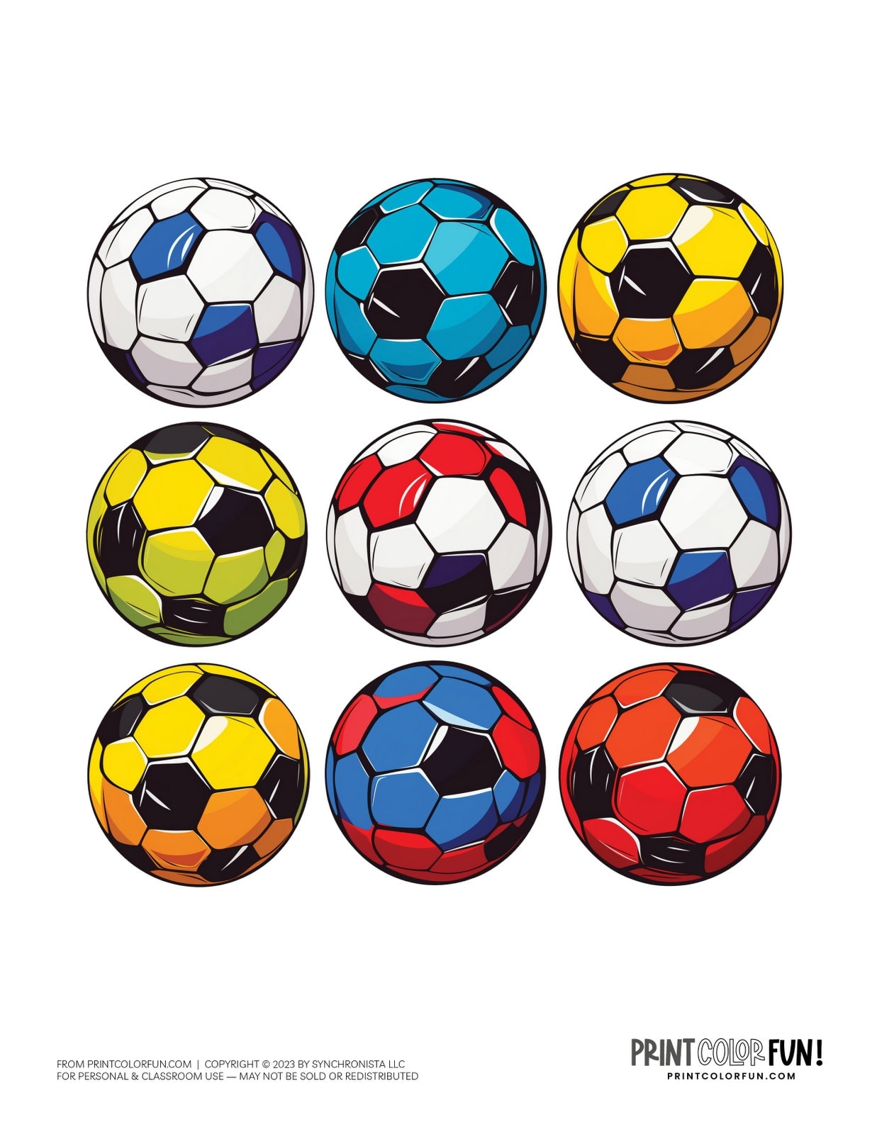 coloring picture of a ball